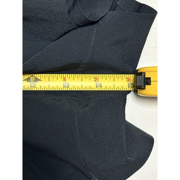 Abercrombie & Fitch YPB Motion TEK Lined Flyaway Black Shorts Size Small Gym - Picture 4 of 10